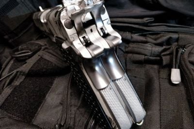 Armorer Works GBB Evil Skull 1911 Double Barrel - Detail Image 18 © Copyright Zero One Airsoft